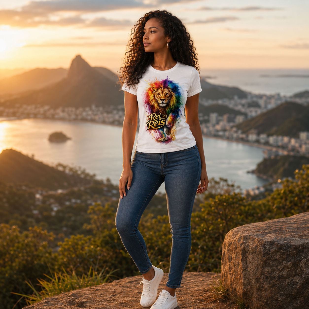 Baby Look “Rei dos Reis” — Coroado em Glória - Imagem 3